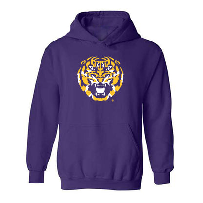LSU - NCAA Men's Basketball : Mouhamed Dioubate - Classic Shersey Hooded Sweatshirt-0