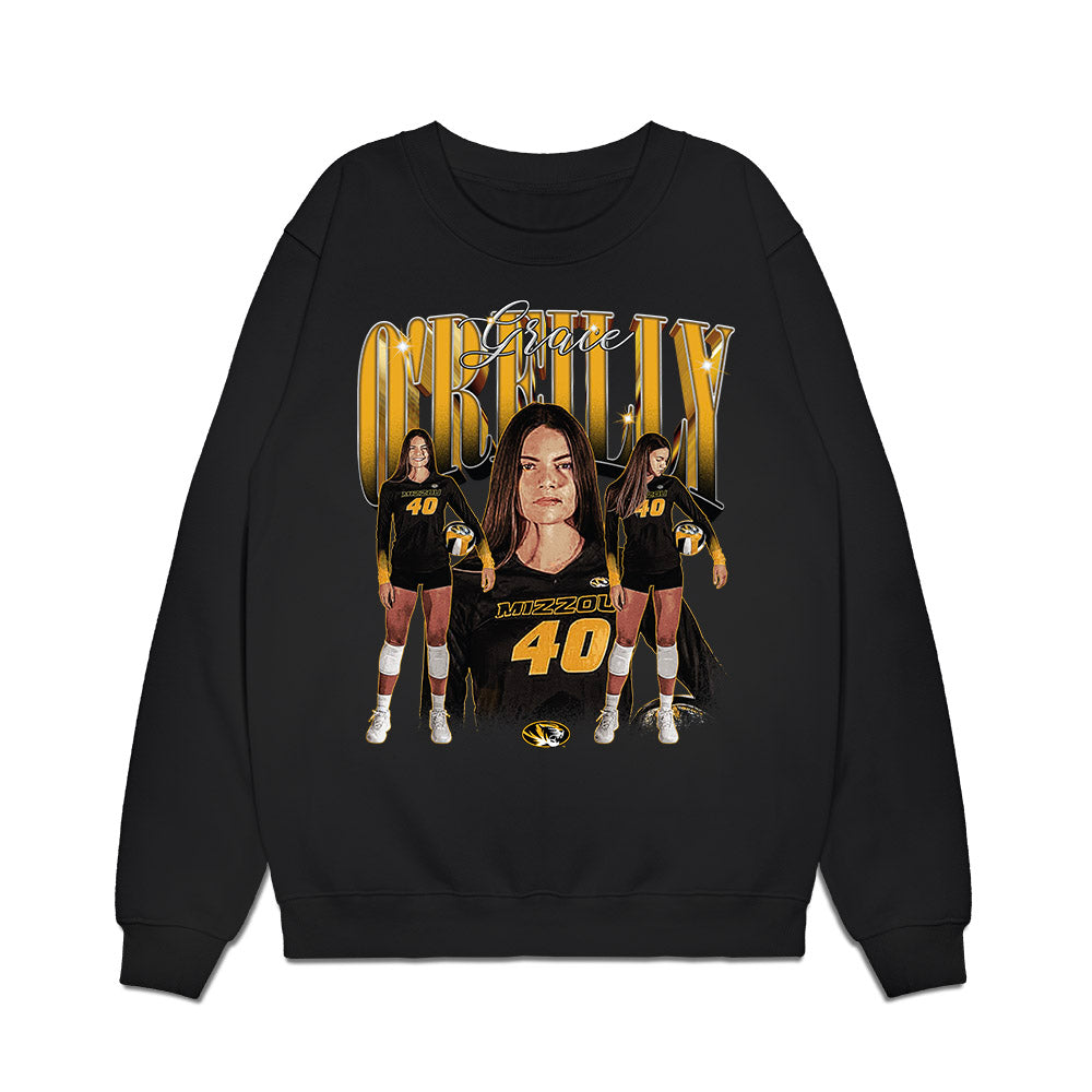 Missouri - NCAA Womens Volleyball : Grace OReilly - Collage Premium Crewneck Sweatshirt-0
