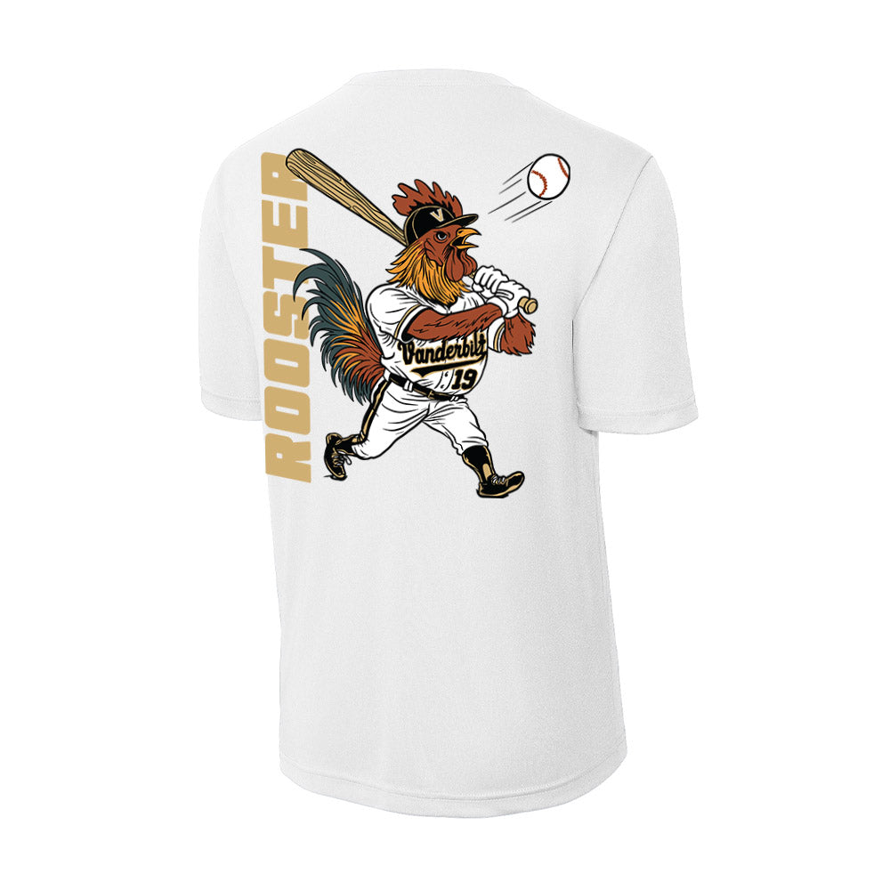 Vanderbilt - NCAA Baseball : Rustan Rigdon - Graphic Tee Activewear T-Shirt-1