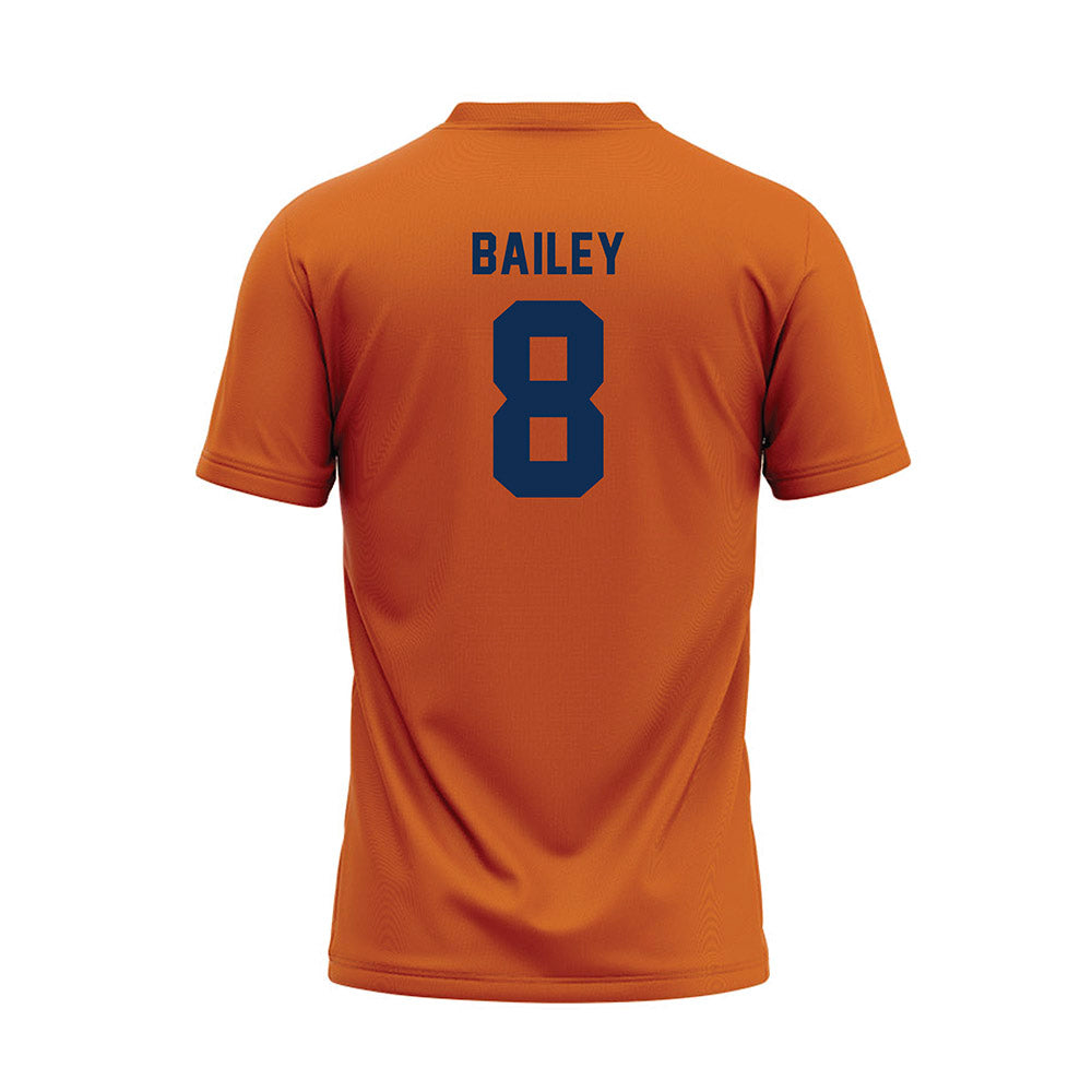 Wheaton IL - NCAA Baseball : Harrison Bailey - Orange Baseball Jersey-1