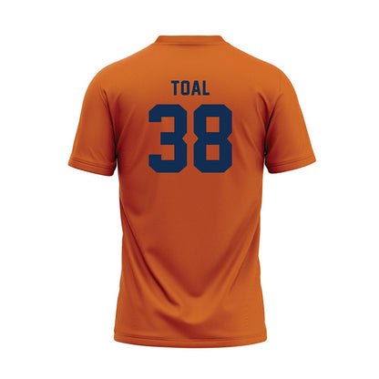 Wheaton IL - NCAA Baseball : Aidan Toal - Orange Baseball Jersey-1