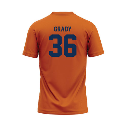 Wheaton IL - NCAA Baseball : Santana Grady - Orange Baseball Jersey-1