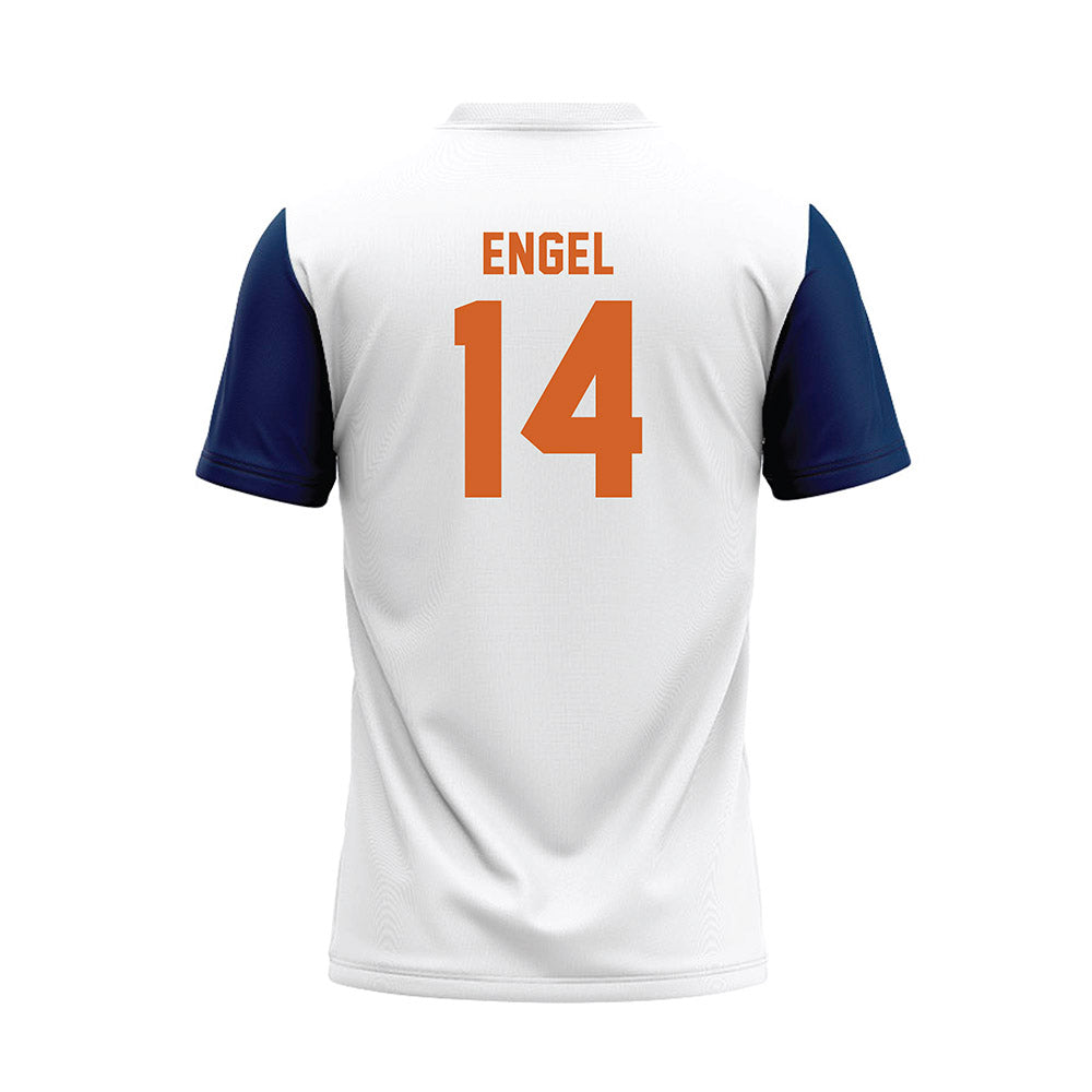 Wheaton IL - NCAA Baseball : Braden Engel - White Baseball Jersey-1
