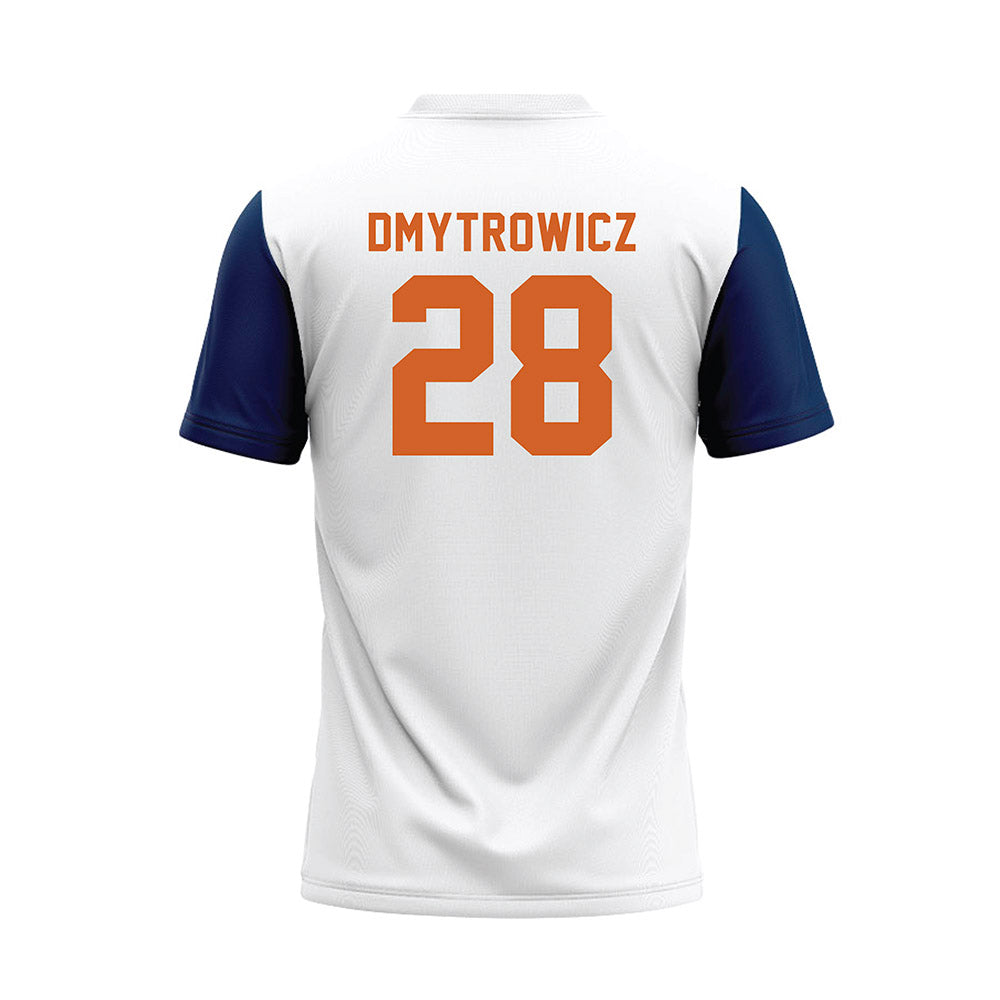 Wheaton IL - NCAA Baseball : Sean Dmytrowicz - White Baseball Jersey-1