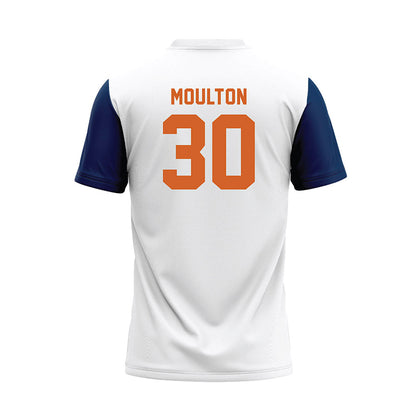 Wheaton IL - NCAA Baseball : Jonah Moulton - White Baseball Jersey-1