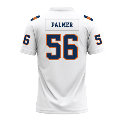Wheaton IL - NCAA Football : Steven Palmer - White Premium Football Jersey-1