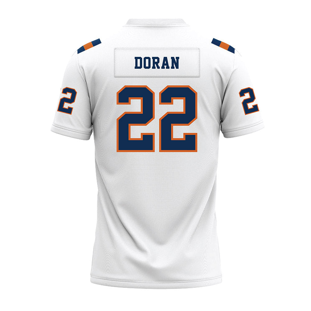 Wheaton IL - NCAA Football : Ayden Doran - White Premium Football Jersey-1