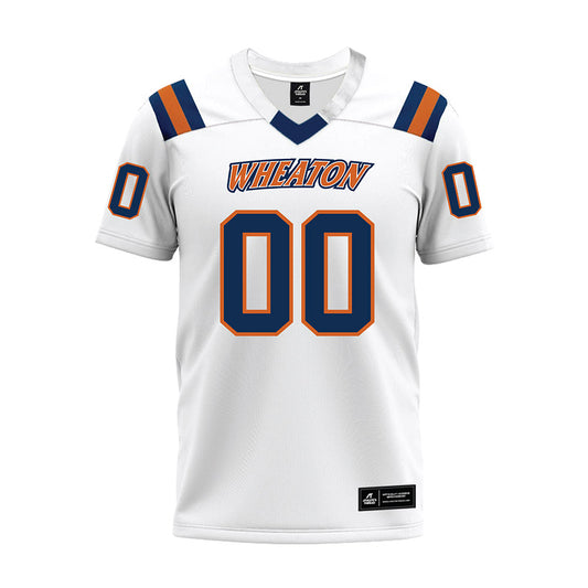 Wheaton IL - NCAA Football : Amos Cady - White Premium Football Jersey-0