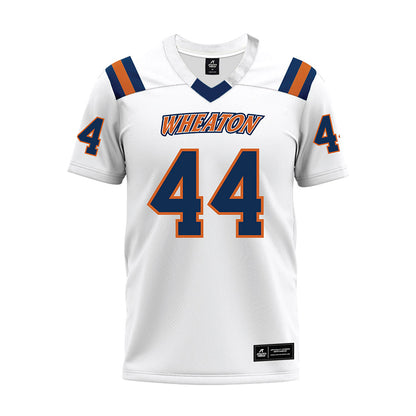 Wheaton IL - NCAA Football : Chandler Bryant - White Premium Football Jersey-0