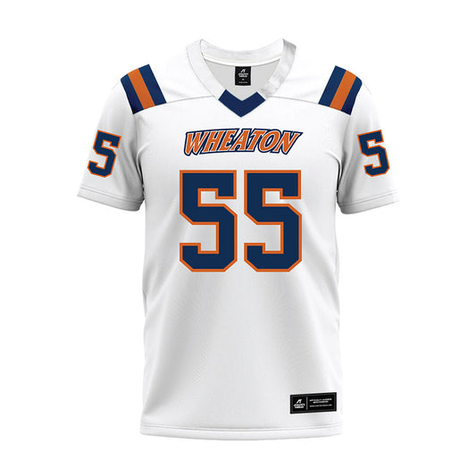 Wheaton IL - NCAA Football : Max Kingsbury - White Premium Football Jersey-0