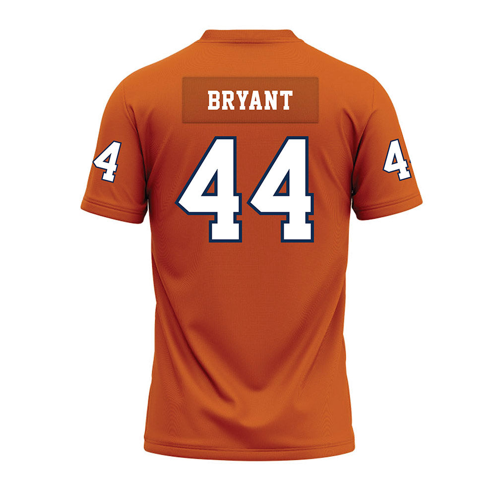Wheaton IL - NCAA Football : Chandler Bryant - Orange Premium Football Jersey-1
