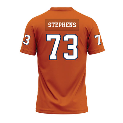 Wheaton IL - NCAA Football : Blake Stephens - Orange Premium Football Jersey-1