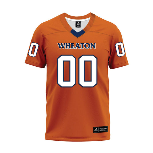 Wheaton IL - NCAA Football : Amos Cady - Orange Premium Football Jersey-0