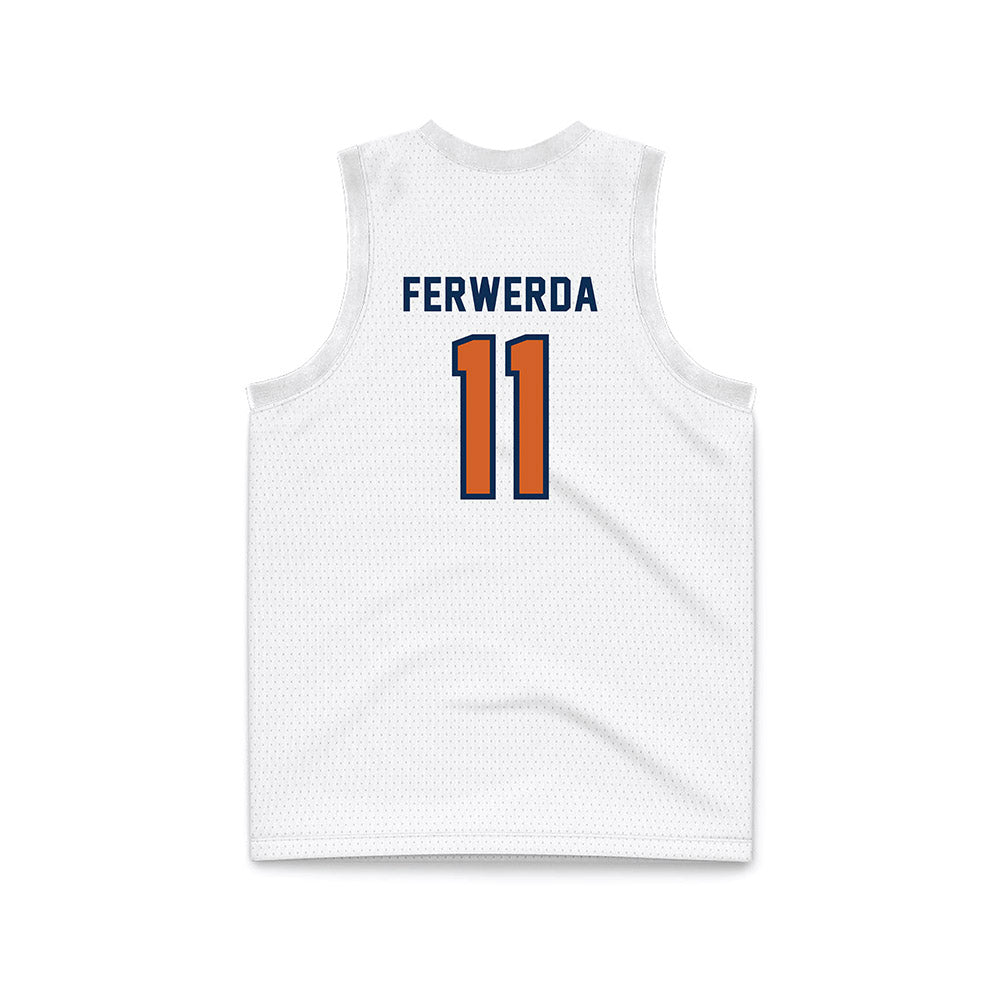 Wheaton IL - NCAA Women's Basketball : Paige Ferwerda - White Basketball Jersey-1