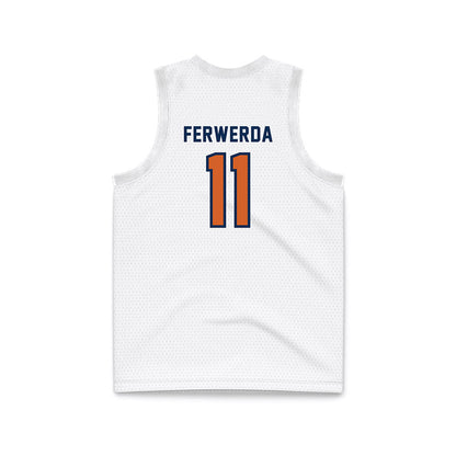 Wheaton IL - NCAA Women's Basketball : Paige Ferwerda - White Basketball Jersey-1