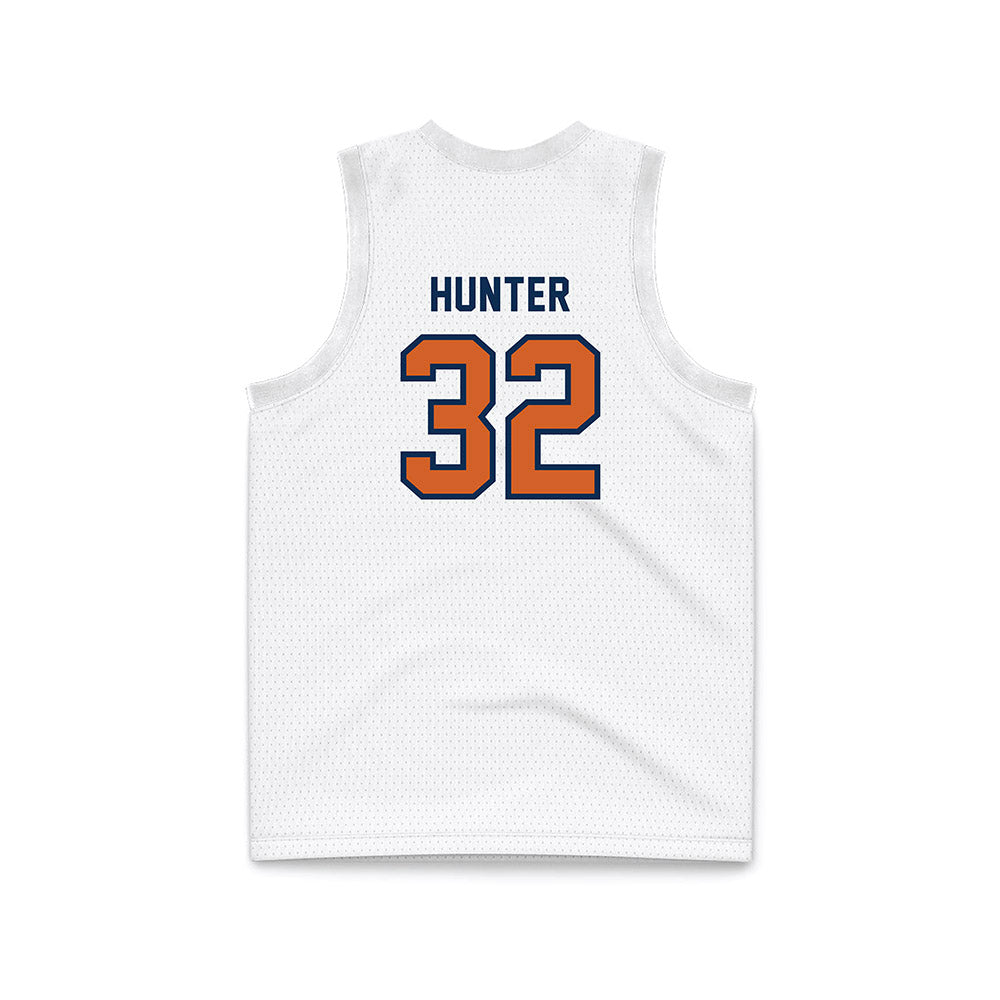Wheaton IL - NCAA Women's Basketball : Jenna Hunter - White Basketball Jersey-1