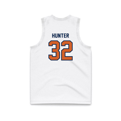 Wheaton IL - NCAA Women's Basketball : Jenna Hunter - White Basketball Jersey-1
