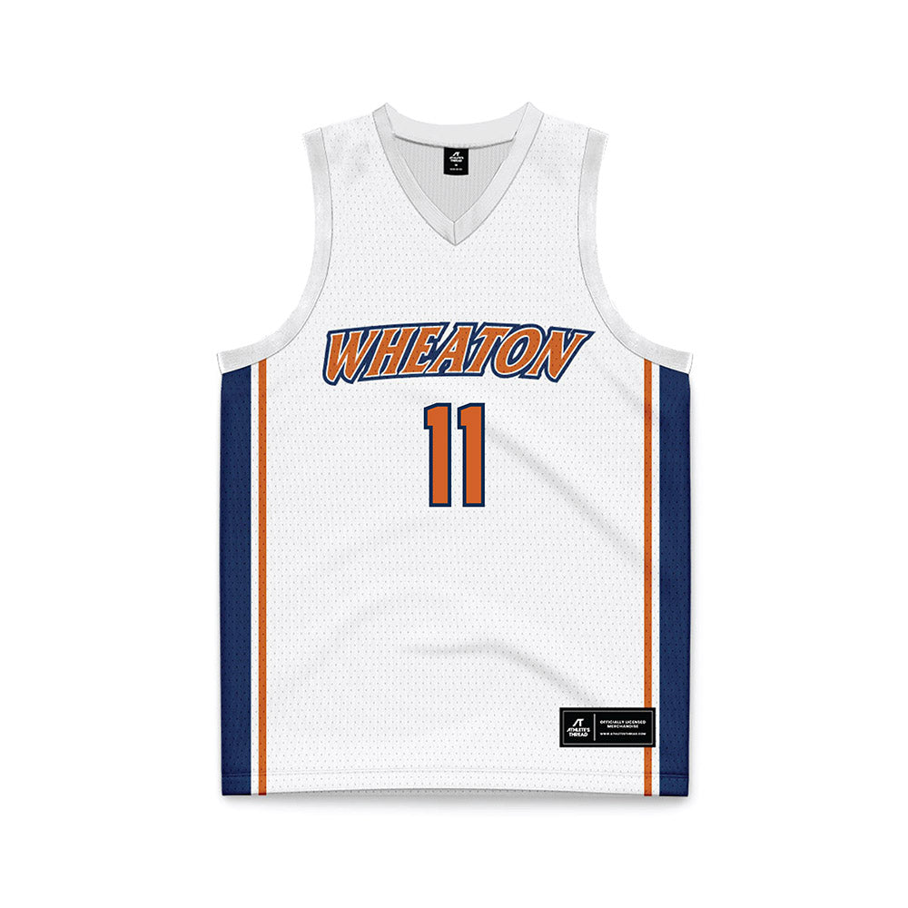 Wheaton IL - NCAA Women's Basketball : Paige Ferwerda - White Basketball Jersey-0