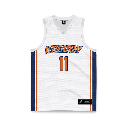 Wheaton IL - NCAA Women's Basketball : Paige Ferwerda - White Basketball Jersey-0