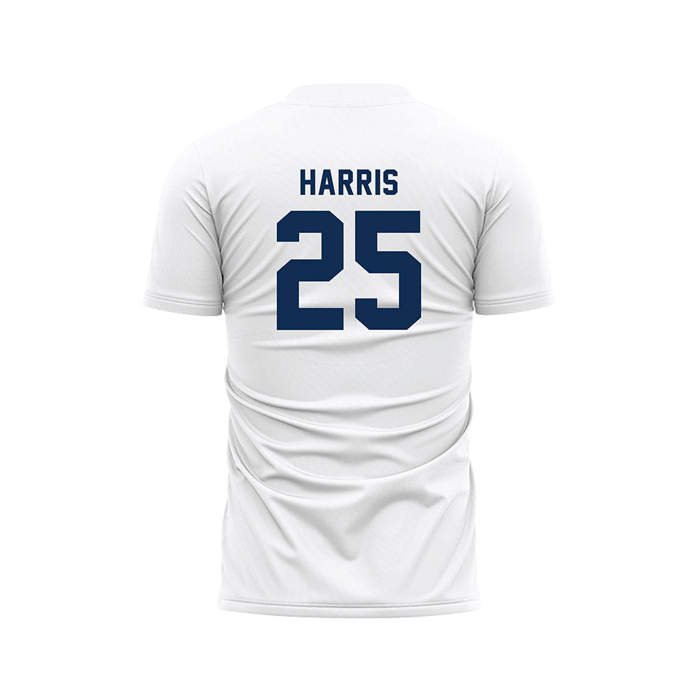 Wheaton IL - NCAA Women's Soccer : Leah Harris - White Soccer Jersey-1