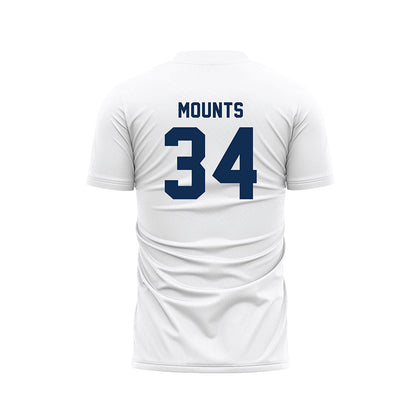 Wheaton IL - NCAA Women's Soccer : Eleanor Mounts - White Soccer Jersey-1