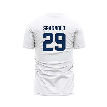 Wheaton IL - NCAA Women's Soccer : Rose Spagnolo - White Soccer Jersey-1