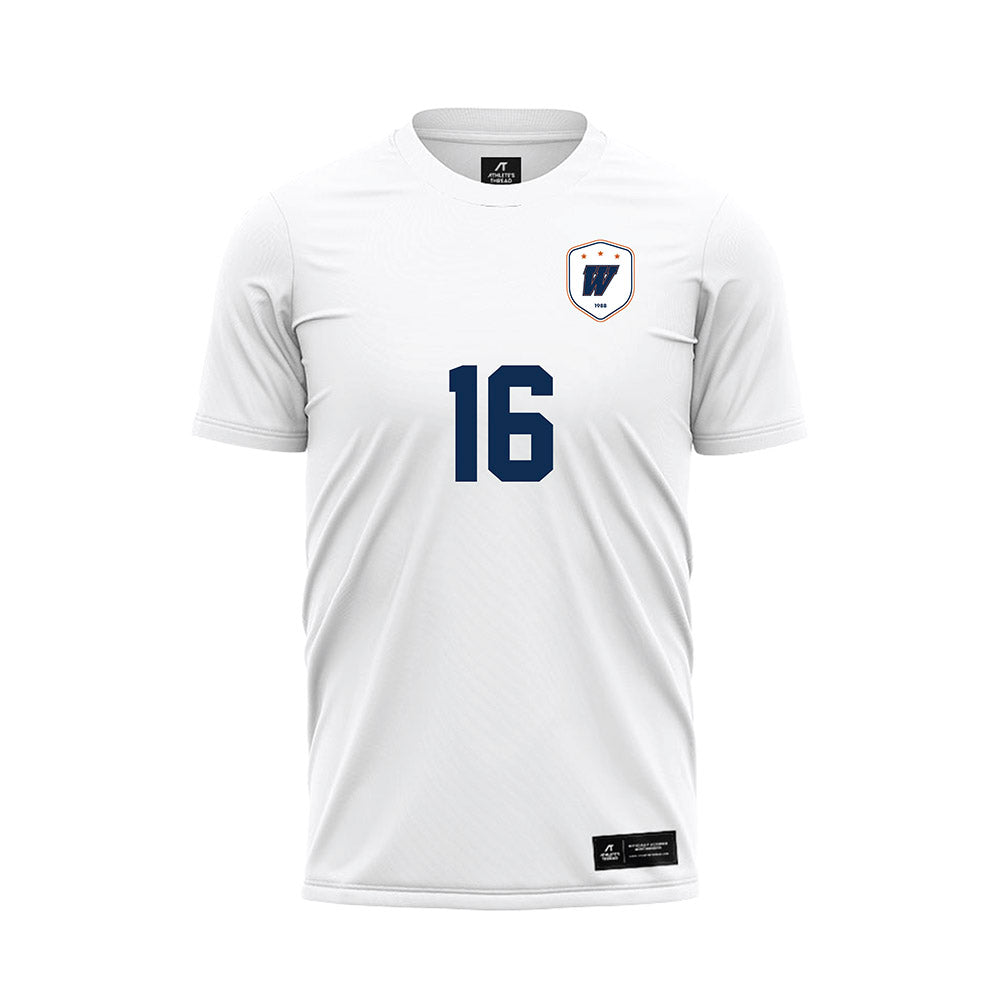 Wheaton IL - NCAA Women's Soccer : Cami Tofilon - White Soccer Jersey-0