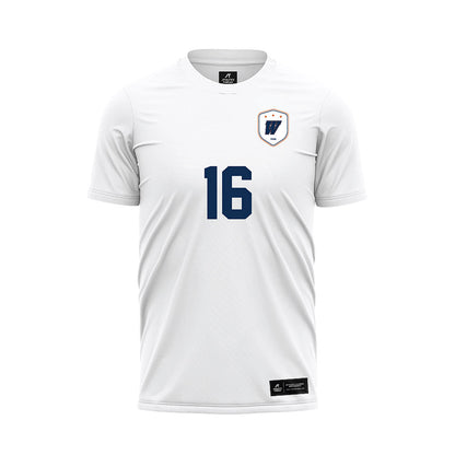 Wheaton IL - NCAA Women's Soccer : Cami Tofilon - White Soccer Jersey-0