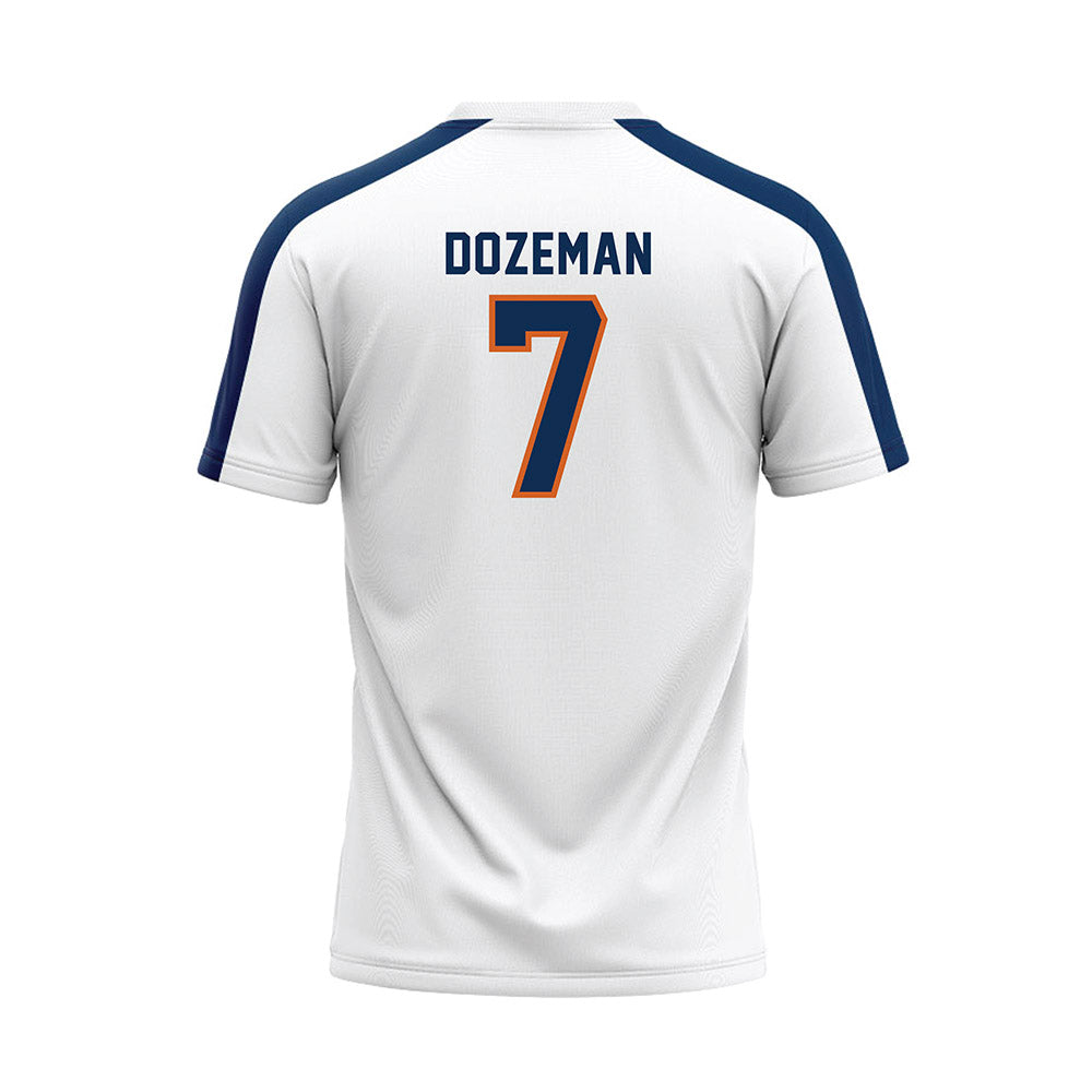 Wheaton IL - NCAA Softball : Shylah Dozeman - White Baseball Jersey-1
