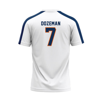 Wheaton IL - NCAA Softball : Shylah Dozeman - White Baseball Jersey-1
