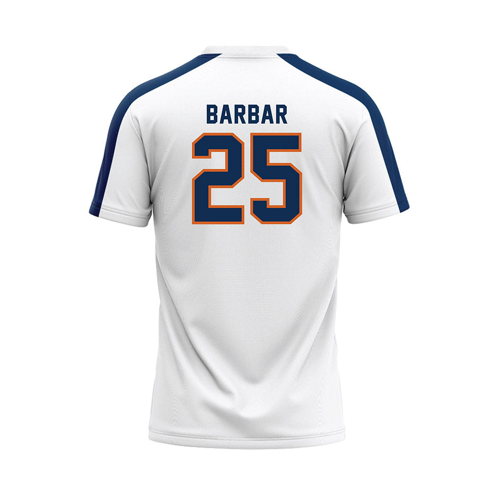 Wheaton IL - NCAA Softball : Victoria Barbar - White Baseball Jersey-1