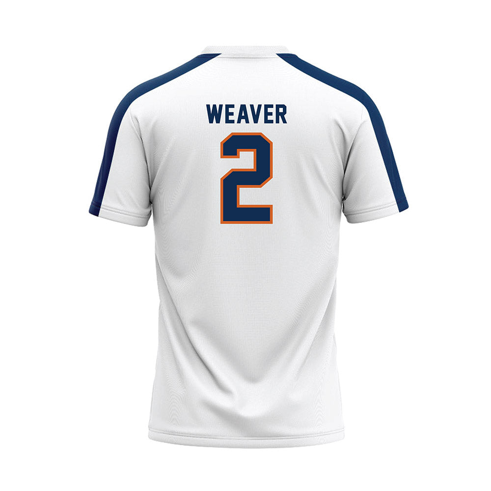 Wheaton IL - NCAA Softball : Soleil Weaver - White Baseball Jersey-1