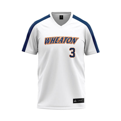 Wheaton IL - NCAA Softball : Bella Giles - White Baseball Jersey-0