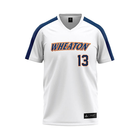 Wheaton IL - NCAA Softball : Olivia Figueroa - White Baseball Jersey-0