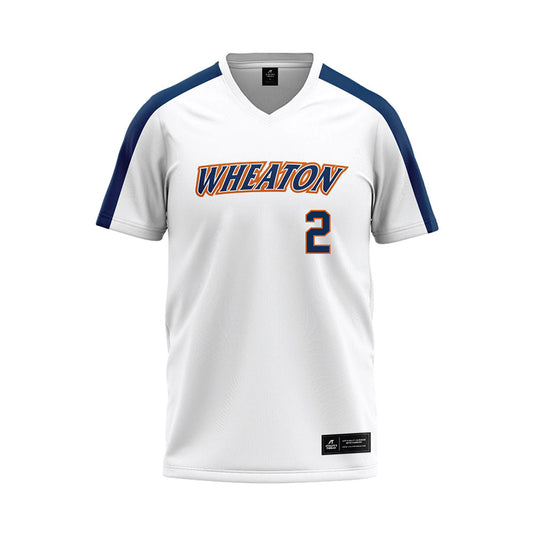 Wheaton IL - NCAA Softball : Soleil Weaver - White Baseball Jersey-0