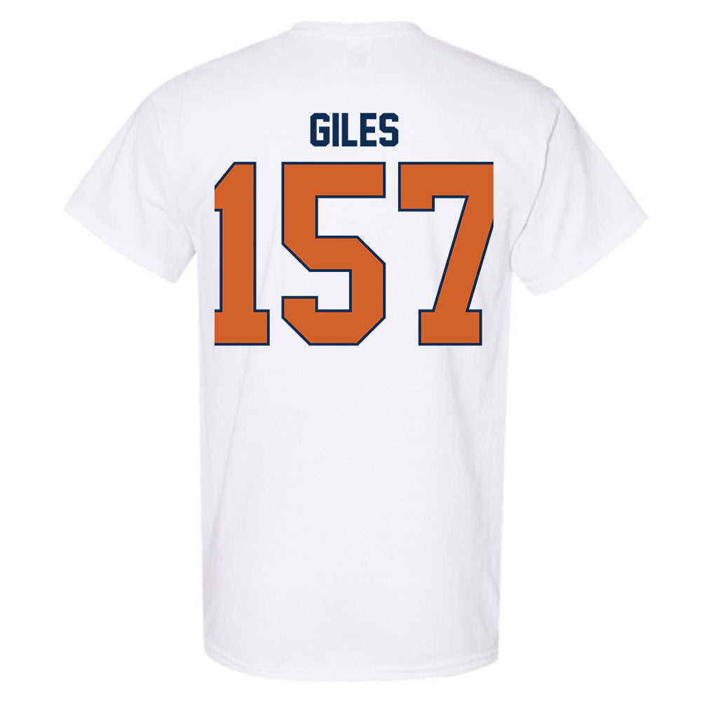 Wheaton IL - NCAA Wrestling : Deonta Giles - Classic Shersey T-Shirt-1