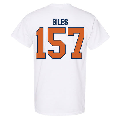 Wheaton IL - NCAA Wrestling : Deonta Giles - Classic Shersey T-Shirt-1