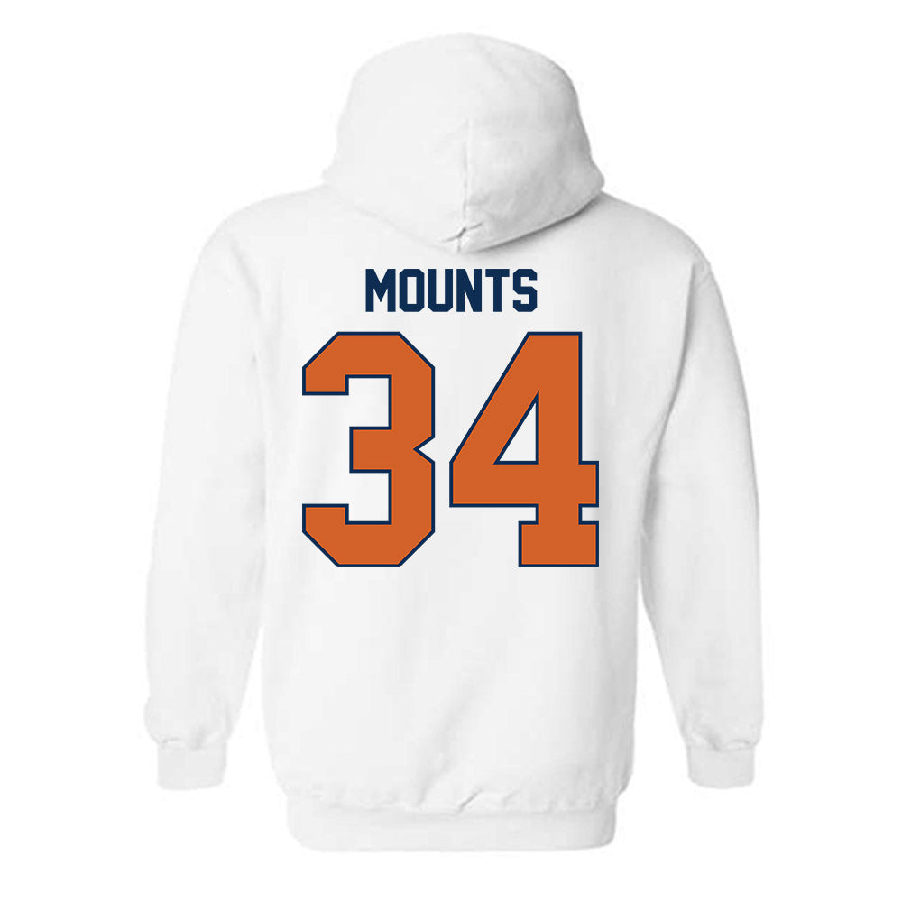 Wheaton IL - NCAA Women's Soccer : Eleanor Mounts - Classic Shersey Hooded Sweatshirt-1