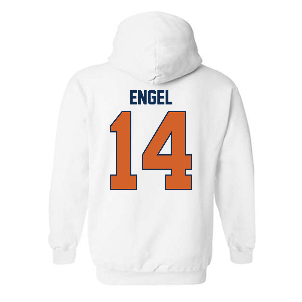Wheaton IL - NCAA Baseball : Braden Engel - Classic Shersey Hooded Sweatshirt-1