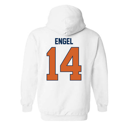 Wheaton IL - NCAA Baseball : Braden Engel - Classic Shersey Hooded Sweatshirt-1