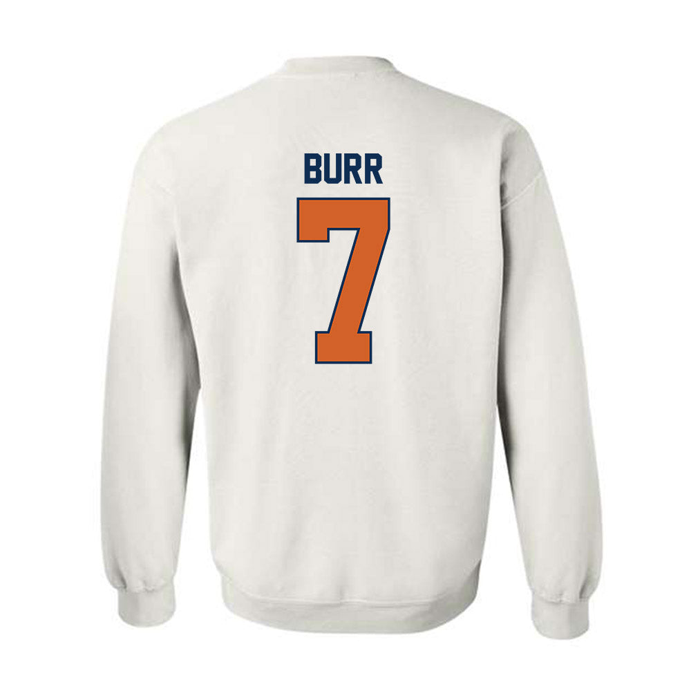 Wheaton IL - NCAA Baseball : Tyler Burr - Classic Shersey Crewneck Sweatshirt-1