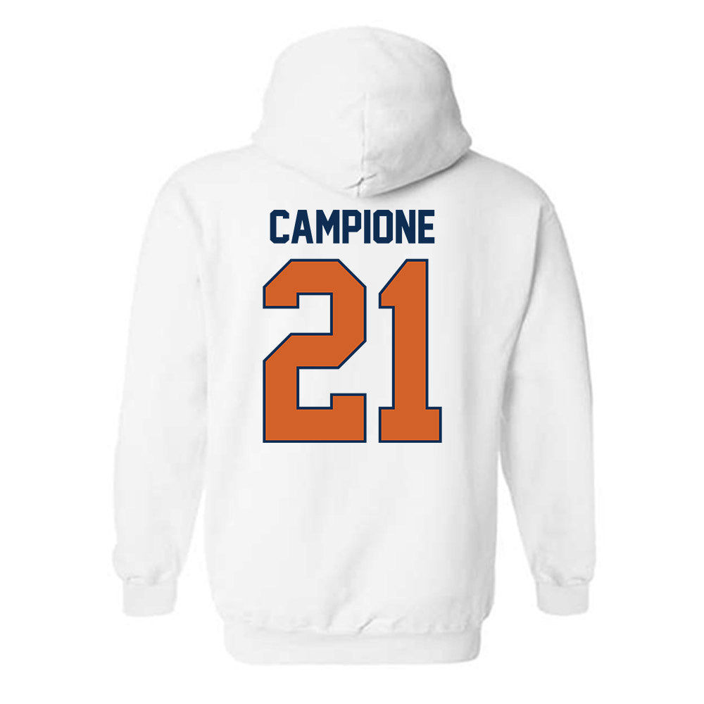 Wheaton IL - NCAA Men's Basketball : Matthew Campione - Classic Shersey Hooded Sweatshirt-1