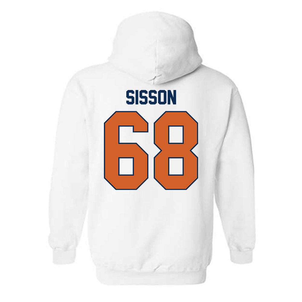 Wheaton IL - NCAA Football : Drew Sisson - Classic Shersey Hooded Sweatshirt-1