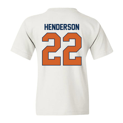 Wheaton IL - NCAA Baseball : Caleb Henderson - Classic Shersey Youth T-Shirt-1