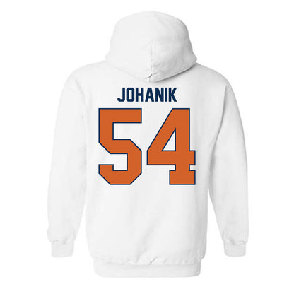 Wheaton IL - NCAA Football : Peter Johanik - Classic Shersey Hooded Sweatshirt-1