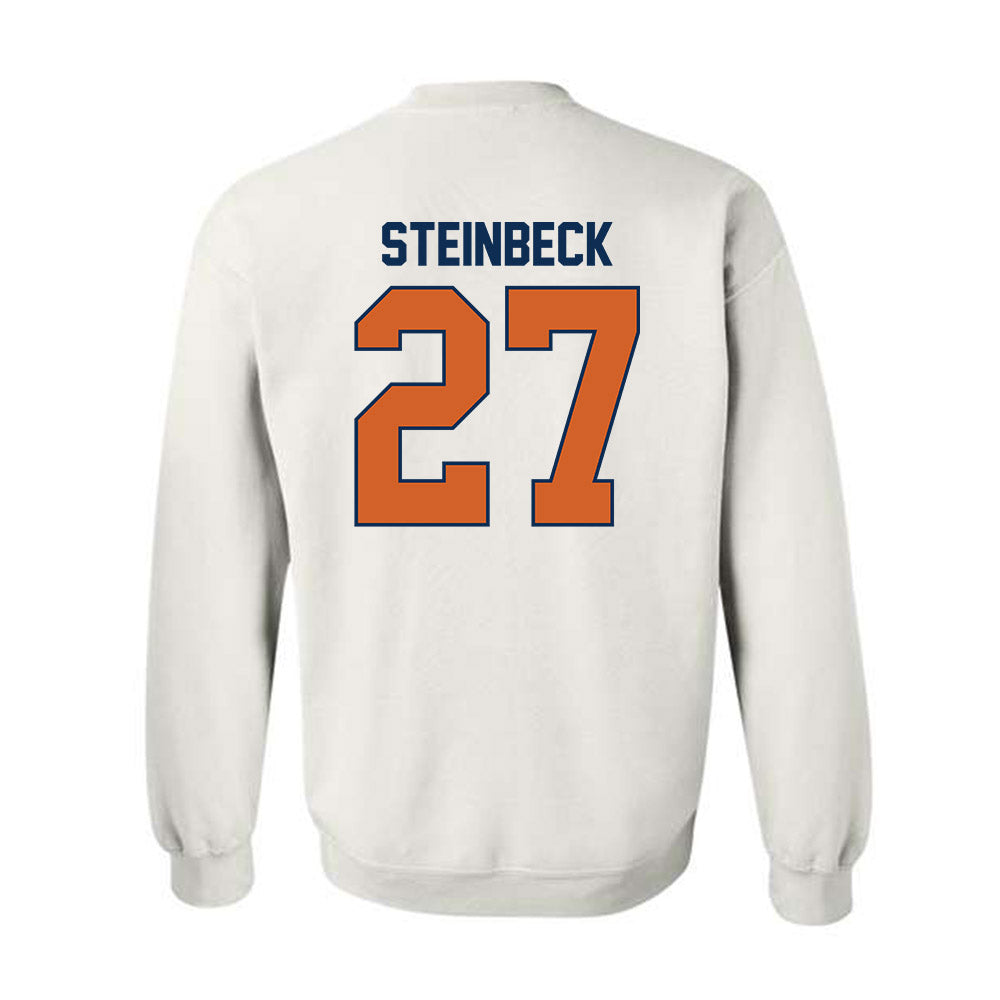 Wheaton IL - NCAA Football : Justin Steinbeck - Classic Shersey Crewneck Sweatshirt-1