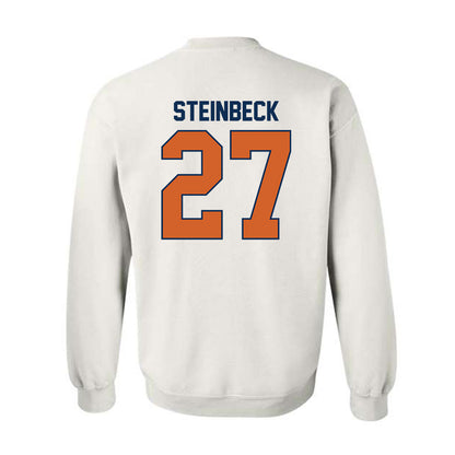 Wheaton IL - NCAA Football : Justin Steinbeck - Classic Shersey Crewneck Sweatshirt-1