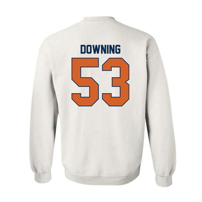 Wheaton IL - NCAA Football : Owen Downing - Classic Shersey Crewneck Sweatshirt-1