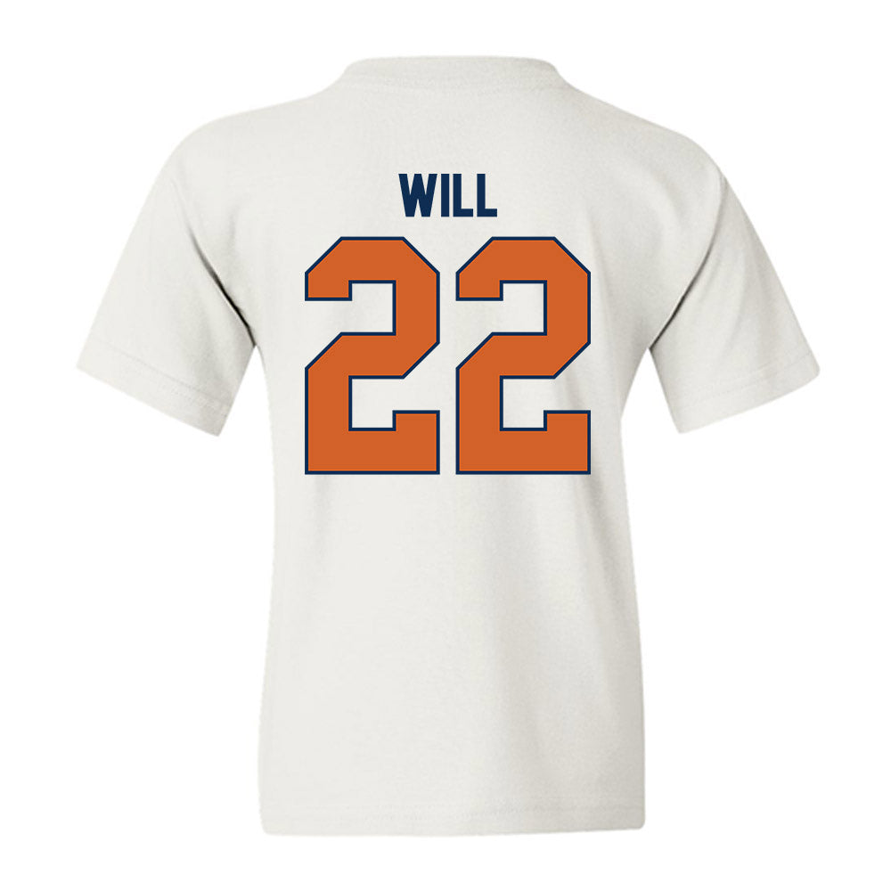 Wheaton IL - NCAA Men's Basketball : Eli Will - Classic Shersey Youth T-Shirt-1