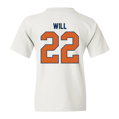 Wheaton IL - NCAA Men's Basketball : Eli Will - Classic Shersey Youth T-Shirt-1